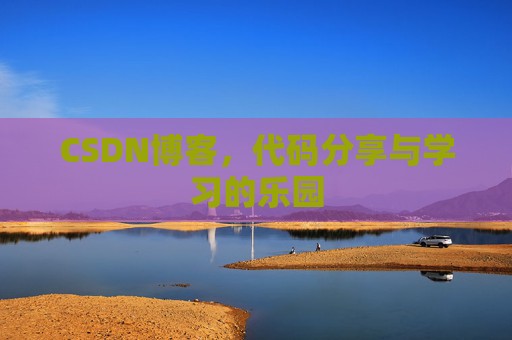 CSDN博客，代码分享与学习的乐园